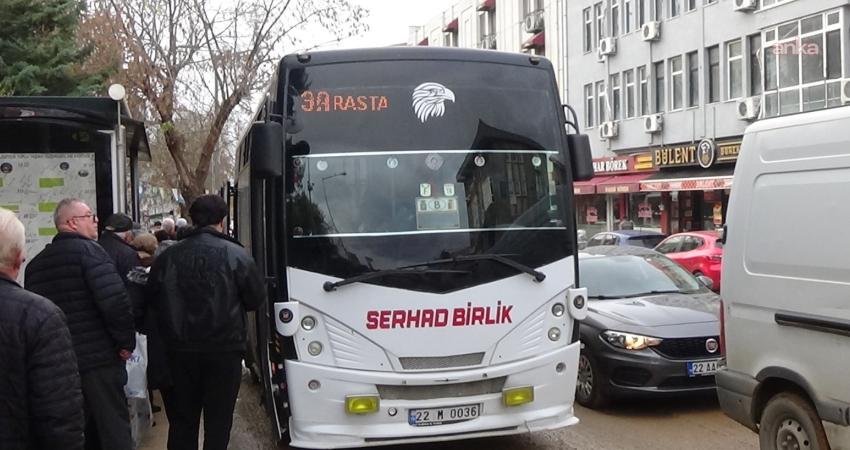 Edirne’de 65 yaş üstü yurttaş bir ayda toplu ulaşımdan 190 defa ücretsiz faydalandı Edirne’de 65 yaş üstü ücretsiz kart sahibi bir kent sakininin