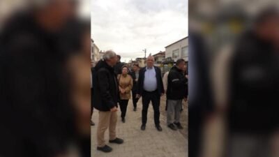 Edremit Belediye Başkanı Mehmet Ertaş, ilçe genelinde devam eden yol