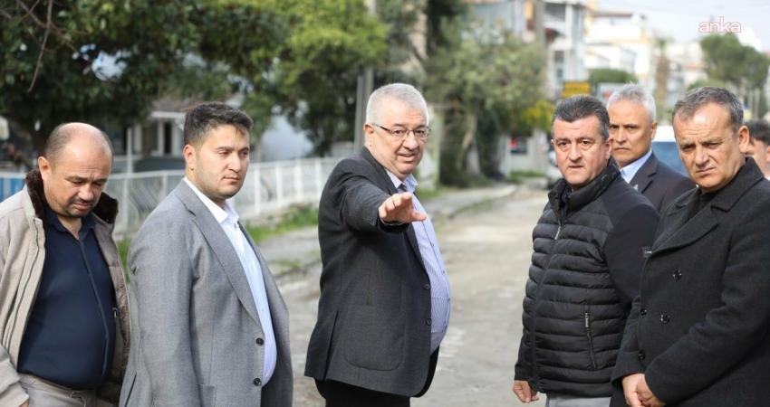 Edremit Belediyesi, altyapı kazı çalışmaları ve şiddetli yağışlar nedeniyle bozulan