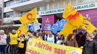 Eğitim Sen Ankara 5 No’lu Üniversiteler Şubesi, Barış Bildirisi’nin imzalanmasının