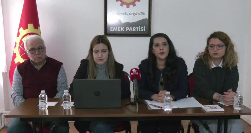 EMEK Partisi Genel Başkan Yardımcısı Sevda Karaca, Ankara’nın Sincan ilçesinde