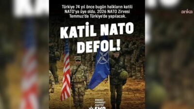 Emekçi Hareket Partisi (EHP), temmuz ayında Türkiye'de yapılacak NATO'nun Zirvesi'ne