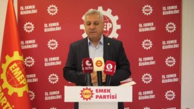 Emek Partisi (EMEP) Genel Başkanı Seyit Aslan, “Bu düzeni mutlaka