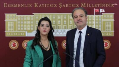 Emek Partisi (EMEP) Gaziantep Milletvekili Sevda Karaca ve İstanbul Milletvekili