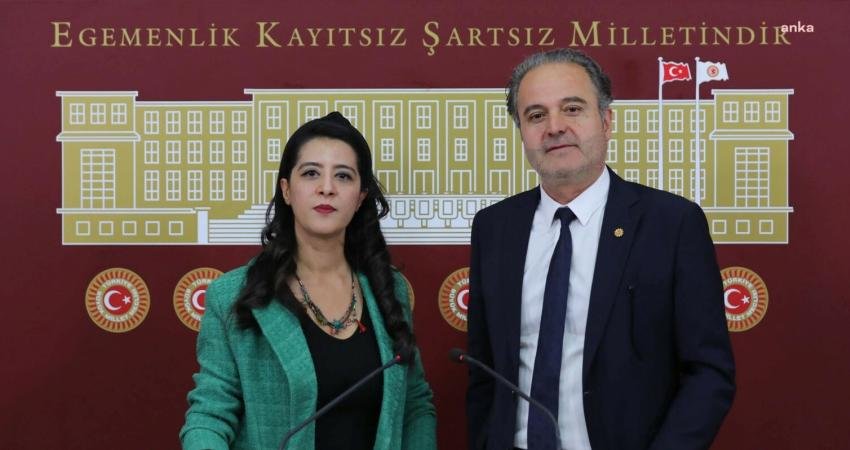 Emek Partisi (EMEP) Gaziantep Milletvekili Sevda Karaca ve İstanbul Milletvekili