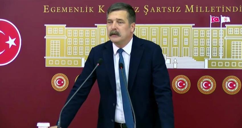 Erkan Baş’tan, komisyon raporuna tepki: “Verdiğimiz ‘hayır’ oyu kayıtlara geçsin. Biz, gerçek bir barıştan yanayız” Türkiye İşçi Partisi (TİP) Genel Başkanı Erkan Baş, Milli Dayanışma,