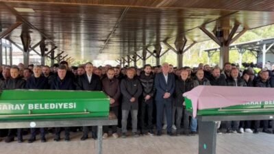 Aksaray'de eski eşi tarafından öldürülen Kübra Kılıç'ın cenazesi, dualar ve