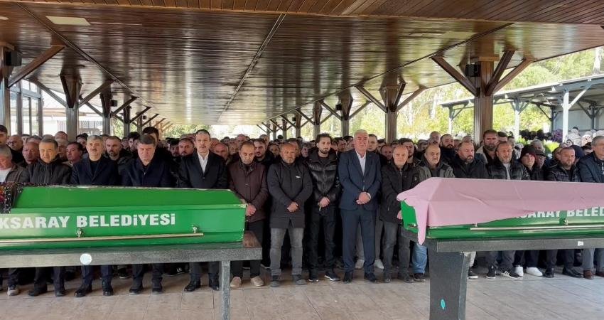 Aksaray'de eski eşi tarafından öldürülen Kübra Kılıç'ın cenazesi, dualar ve