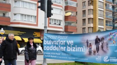 Eskişehir Büyükşehir Belediyesi (EBB) tarafından hayata geçirilen “Arabasız Pazar” uygulamasının