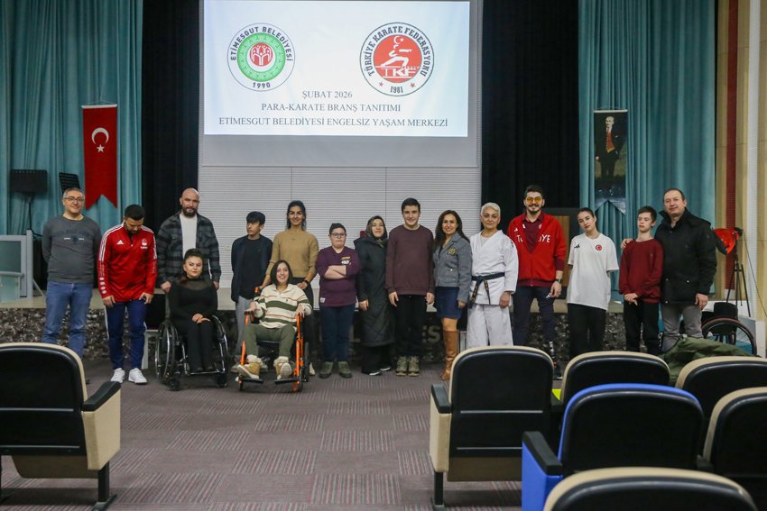 Etimesgut Belediyesi Engelsiz Yaşam Merkezi’nde Para-Karate branş tanıtımı gerçekleştirildi Etimesgut Belediyesi Engelsiz Yaşam Merkezi’nde düzenlenen Para-Karate branş tanıtımı, engelli