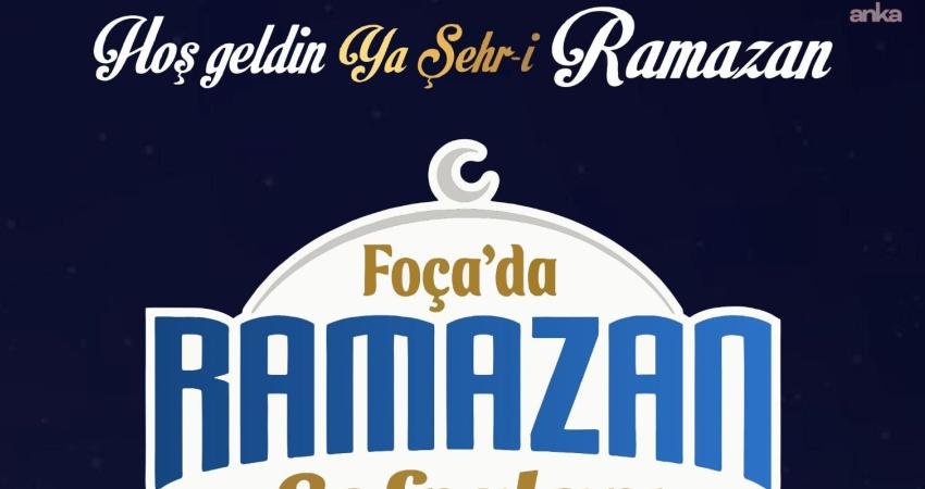 Foça’da ramazan sofraları mahallelerde kuruluyor Foça Belediyesi, ramazan ayı boyunca ilçenin farklı mahallelerinde düzenleyeceği “Foça’da
