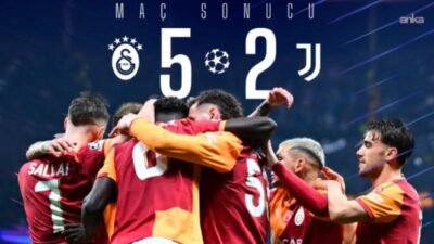 Galatasaray, UEFA Şampiyonlar Ligi son 16 play-off turu ilk maçında