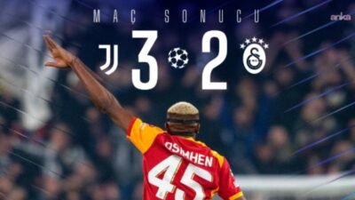 UEFA Şampiyonlar Ligi son 16 play-off rövanşında Juventus’a 3-2 mağlup