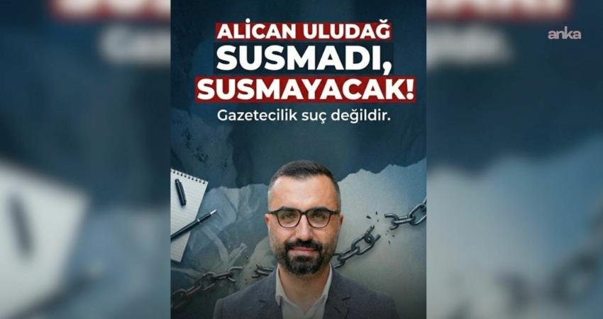 Gazeteci Alican Uludağ’a destek için “Alican’ın Arkadaşları” sayfası açıldı Tutuklanan Gazeteci Alican Uludağ’ın meslektaşları, dayanışma platformu kurarak, "Onun gazeteciliğine