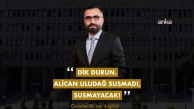 Tutuklu gazeteci Alican Uludağ'ın avukatları, İstanbul 9. Sulh Ceza Hakimliği'nin