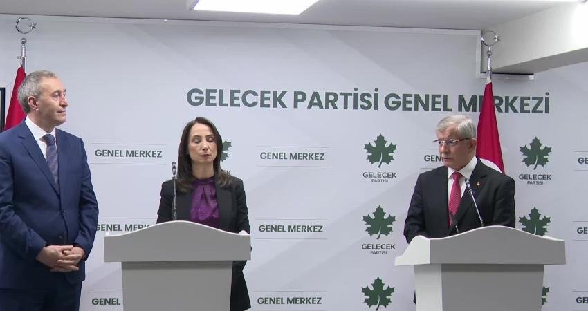 Gelecek Partisi Genel Başkanı Ahmet Davutoğlu, Suriye’de merkezi devlet yapısının