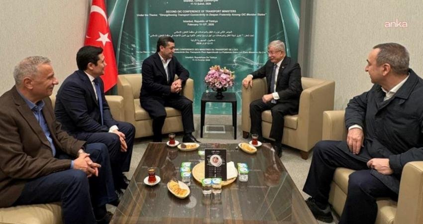 Gelecek Partisi Genel Başkanı Ahmet Davutoğlu, Özbekistan Dışişleri Bakanı Bahtiyor