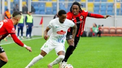 Trendyol Süper Lig'in 22. haftasında Gençlerbirliği, sahasında karşılaştığı Çaykur Rizespor