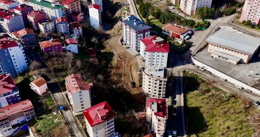 Giresun Belediyesi tarafından kent içi ulaşımı rahatlatmak amacıyla Aksu Mahallesi'nde