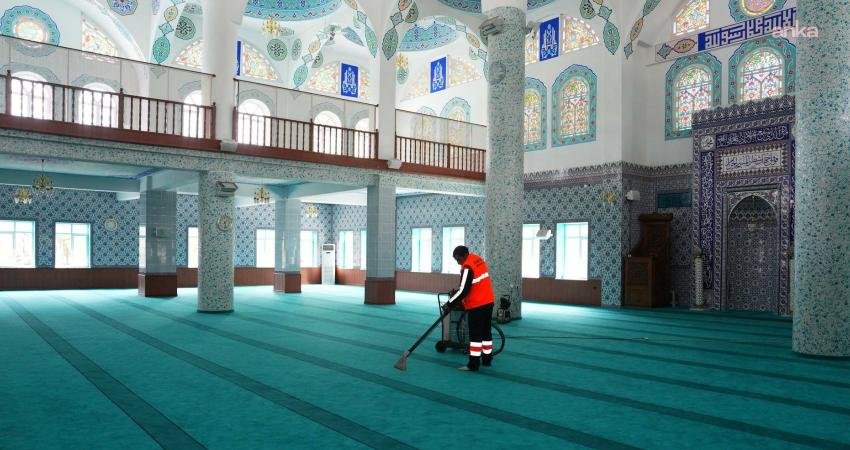 Gölbaşı Belediyesi’nden camilerde ramazan ayı öncesi detaylı temizlik Gölbaşı Belediyesi, ramazan ayı öncesinde ilçe genelindeki camilerde kapsamlı temizlik