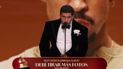 2026 Grammy Ödülleri'ne, Bad Bunny'nin "Yılın Albümü" dalındaki zaferi ve