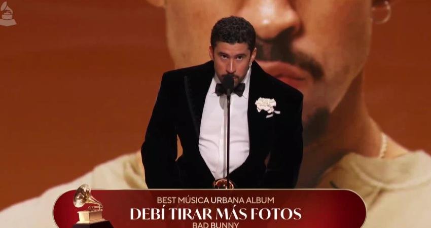 2026 Grammy Ödülleri'ne, Bad Bunny'nin "Yılın Albümü" dalındaki zaferi ve