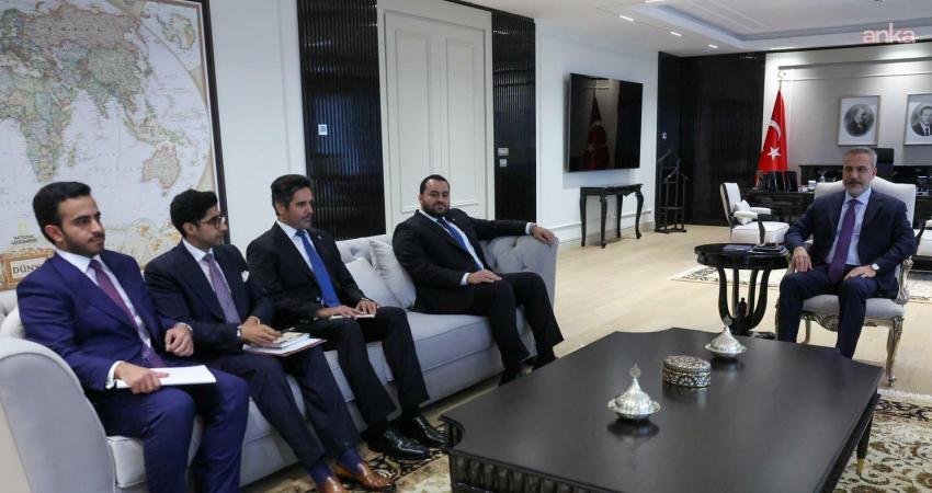 Dışişleri Bakanı Hakan Fidan, Katar Devlet Bakanı Muhammed bin Abdülaziz Al-Khulaifi