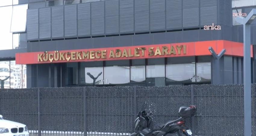 Bir adli işlem takibi için gittiği Küçükçekmece Adliyesi'nde bir hakimle