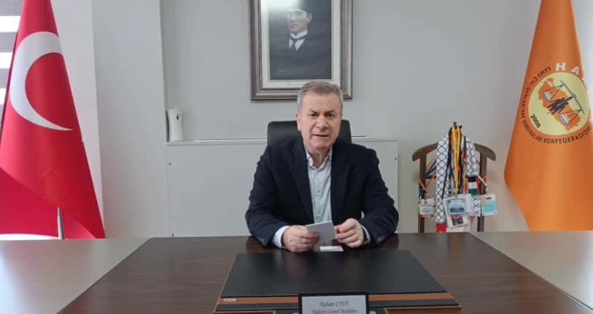 Kamu Çalışanları Hak Sendikaları Konfederasyonu Genel Başkanı Ayhan Çivi, Eurocontrol tarafından