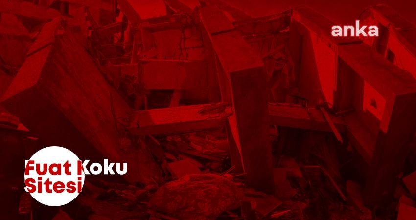 Hatay'da 6 Şubat depremlerinde Fuat Koku Sitesi'nin yıkılarak 69 kişinin