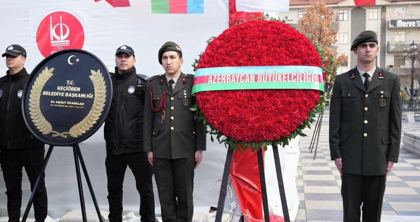 Hocalı Katliamı şehitleri, Keçiören’de düzenlenen programla anıldı Keçiören Belediyesi ile Azerbaycan Cumhuriyeti Ankara Büyükelçiliği iş birliğiyle düzenlenen