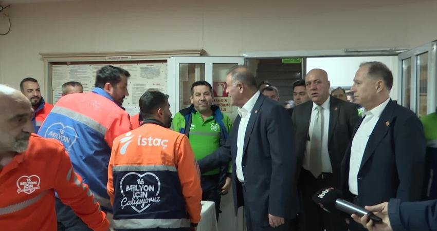 İstanbul Büyükşehir Belediye (İBB) Başkanvekili Nuri Aslan, İBB iştiraki İSTAÇ