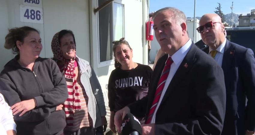 İBB Başkanvekili Nuri Aslan, 6 Şubat depreminin 3. yıl dönümünde