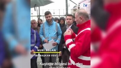 İstanbul Büyükşehir Belediyesi (İBB), Şişli Kuştepe Mahallesi’nde yapımını sürdürdüğü Kuştepe