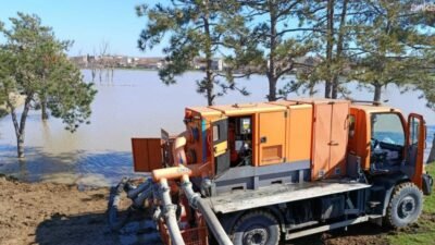 İstanbul Büyükşehir Belediyesi (İBB), Edirne’de su yükselmesi ve taşkın riskine