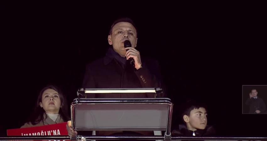 Tutuklu İBB Başkanı ve CHP’nin cumhurbaşkanı adayı Ekrem İmamoğlu, İstanbul