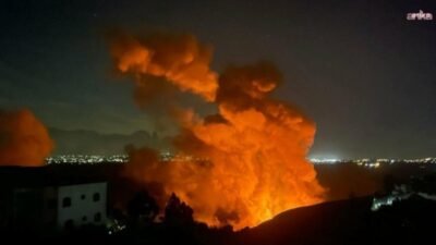 Lübnan devlet medyasına göre, İsrail’in Lübnan’ın doğusuna düzenlediği hava saldırılarında en az