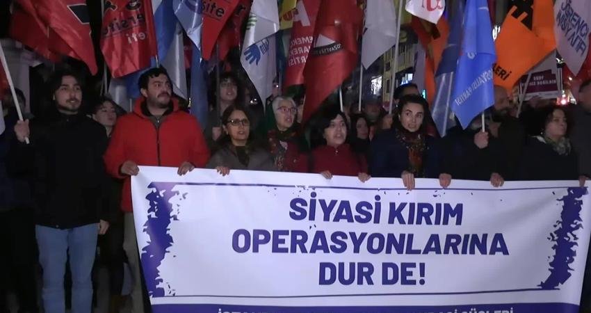 ESP Eş Genel Başkanı Murat Çepni ve Sosyalist Kadın Meclisleri
