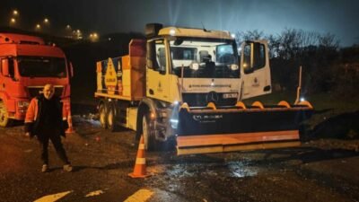 İstanbul ve Marmara Bölgesi’ni etkisi altına alan soğuk hava ve