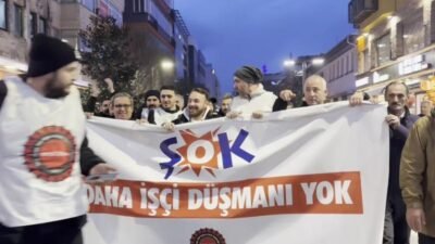 Trabzon’da, ŞOK Marketler deposunda çalışan Depo, Liman, Tersane ve Deniz