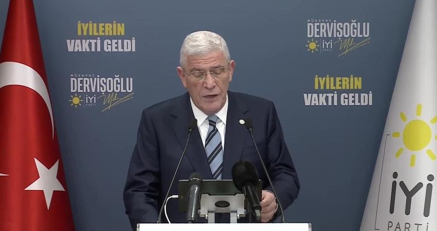 İYİ Parti Genel Başkanı Müsavat Dervişoğlu, Milli Dayanışma, Kardeşlik ve