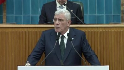 İYİ Parti Genel Başkanı Müsavat Dervişoğlu, "Öcalan sevgisinin, 1,5 senedir gözümüzün