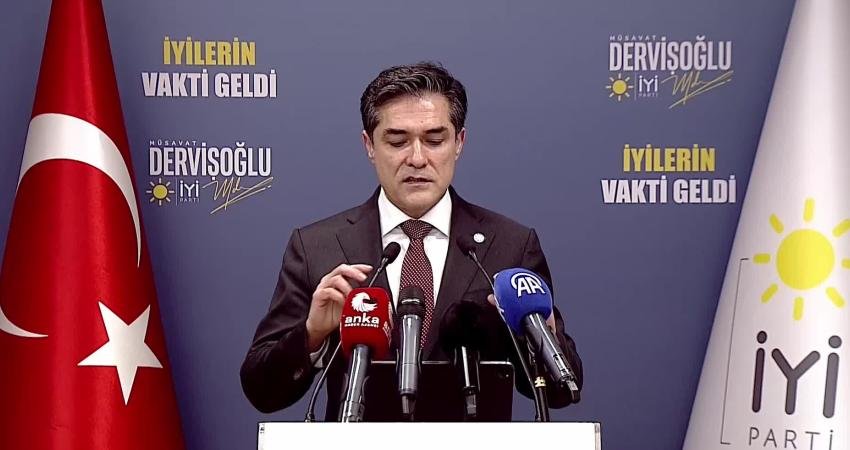 İYİ Parti Sözcüsü ve İstanbul Milletvekili Buğra Kavuncu, "Bir siyasi