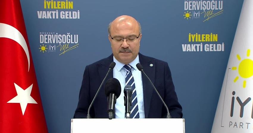 İYİ Parti Genel Başkan Yardımcısı Kadir Ulusoy, "Beştepe’de geçen sene