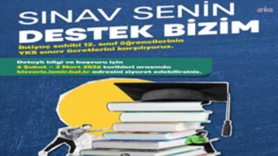 İzmir Büyükşehir Belediyesi, Yükseköğretim Kurumları Sınavı’na (YKS) girecek sosyal incelemesi