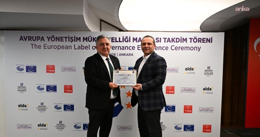 Kadıköy Belediyesi, Avrupa Konseyi tarafından verilen Avrupa Yönetişim Mükemmelliği Markası’na