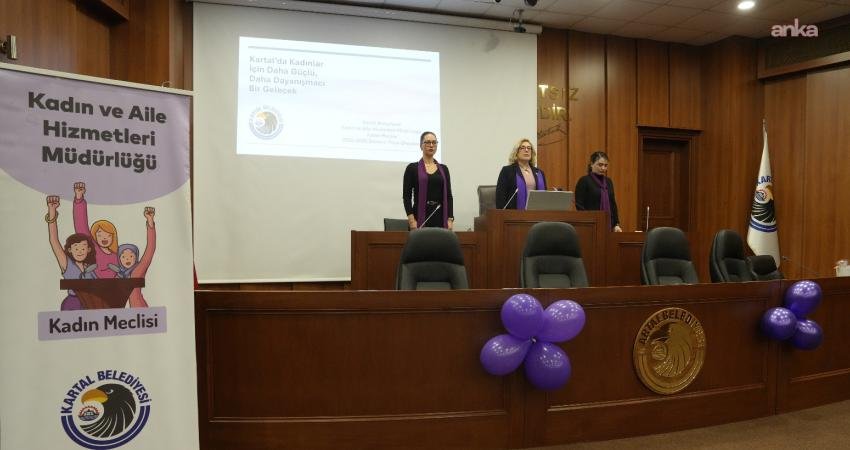 Kartal Belediyesi Kadın Meclisi’nin 2025–2026 dönemi ikinci toplantısı, kadınların karar