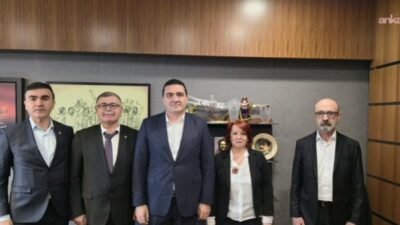 Kamu Emekçileri Sendikaları Konfederasyonu (KESK) Genel Başkanı Ahmet Karagöz ve