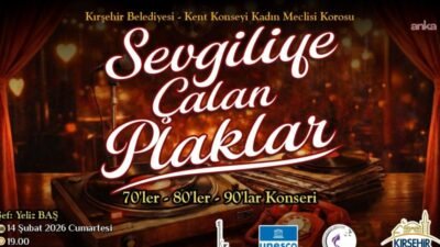 Kırşehir Belediyesi ile Kırşehir Kent Konseyi Kadın Meclisi Korosu iş