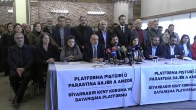 Diyarbakır Kent Koruma ve Dayanışma Platformu öncülüğünde Kobani’ye ulaştırılmak üzere